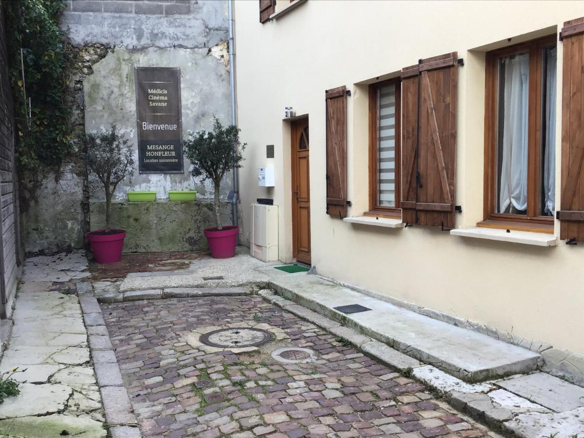 Honfleur Centre Ville Avec Garage Prive ภายนอก รูปภาพ